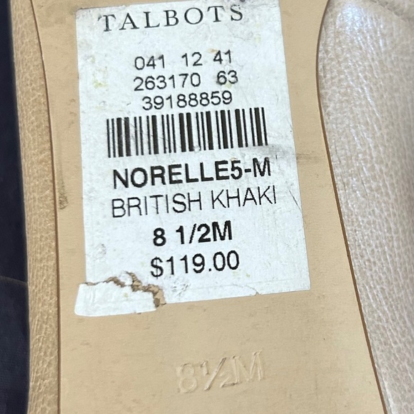 Talbots leather bow flats 8.5 - Picture 4 of 11